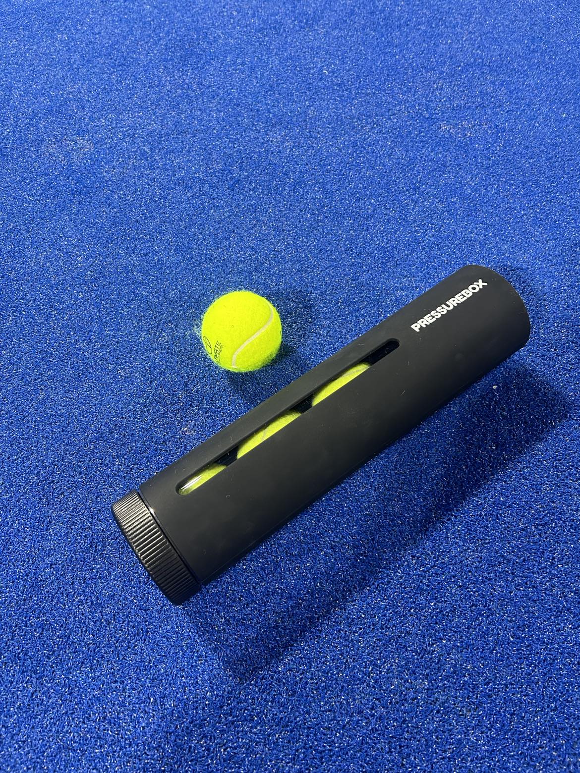 Préssurisateur de balles de tennis et padel + pompe avec manomètre