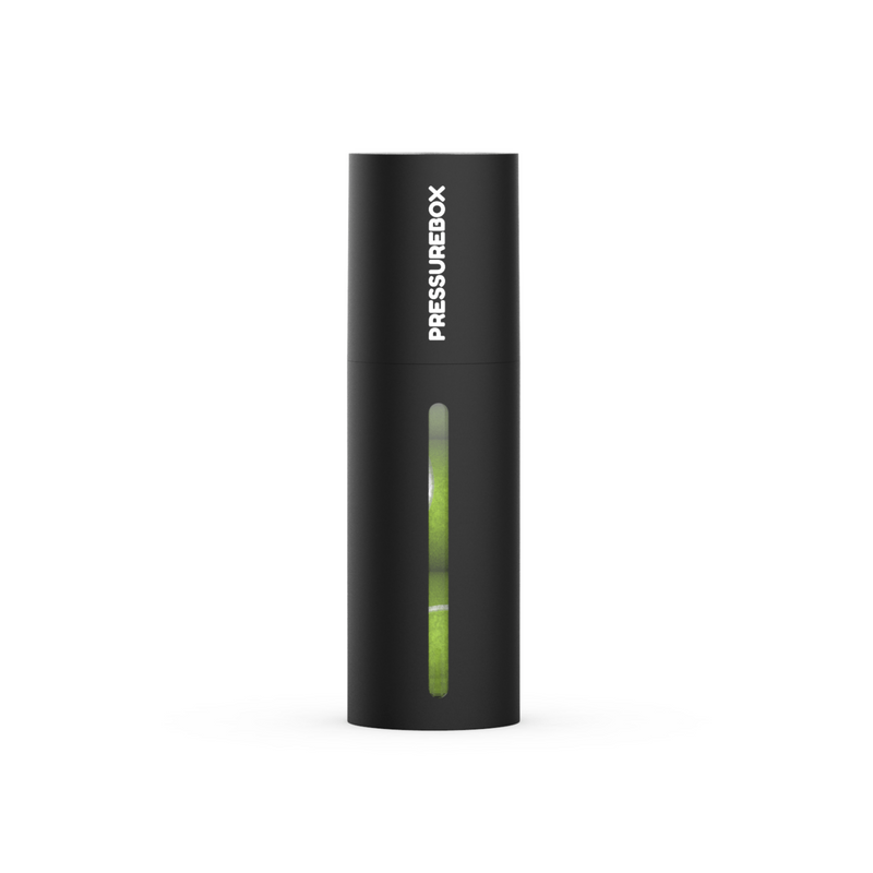 Pressurebox Pro padel ball pressurizer sealed airtight to maintain ball pressure between sessions