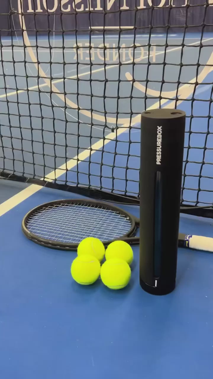 The Automatic Tennis Ball Pressurizer Pressurebox